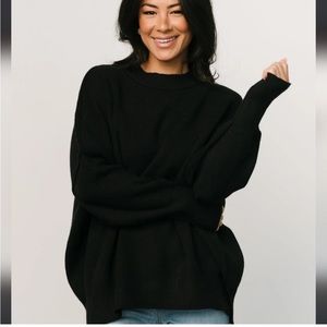 NWT Baltic Born Jeremiah Knit Oversized Crew Neck Sweater